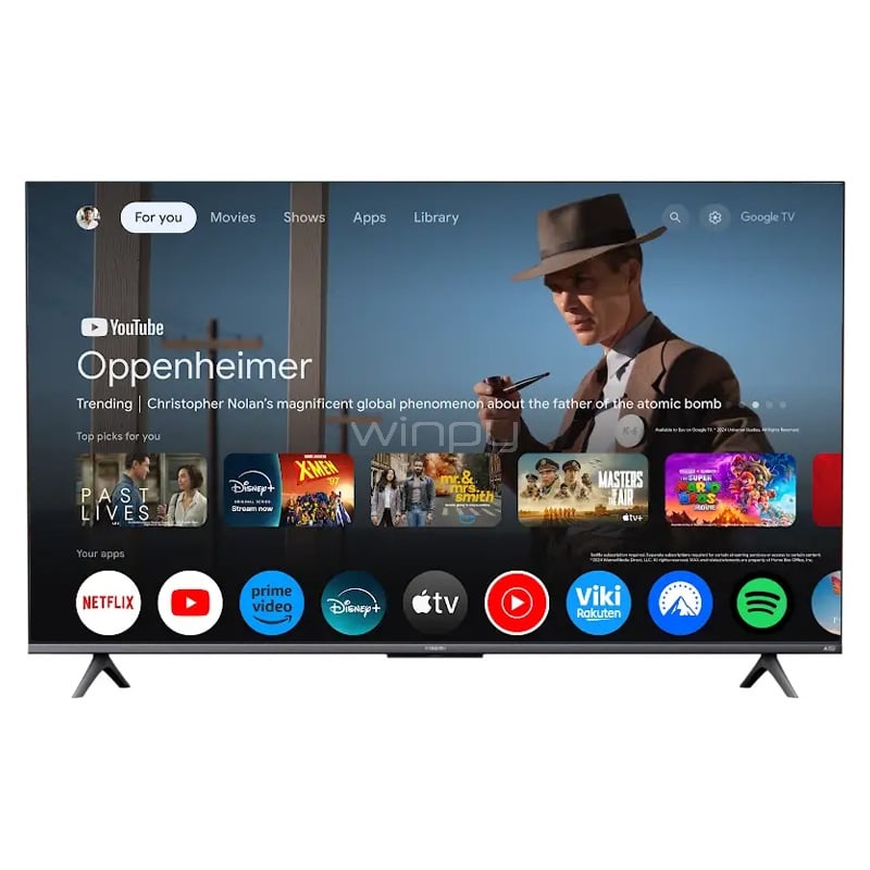Televisor Xiaomi TV A 2025 de 32“ (HD, HDMI/Wi-Fi, Google TV, Vesa 100)