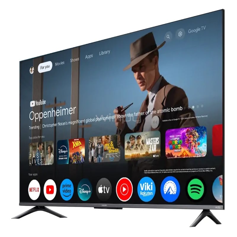 Televisor Xiaomi TV A 2025 de 32“ (HD, HDMI/Wi-Fi, Google TV, Vesa 100)