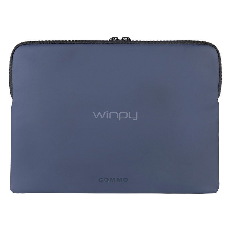 Funda Tucano Gommo para Notebooks de 14“ (Doble zipper, Blue)