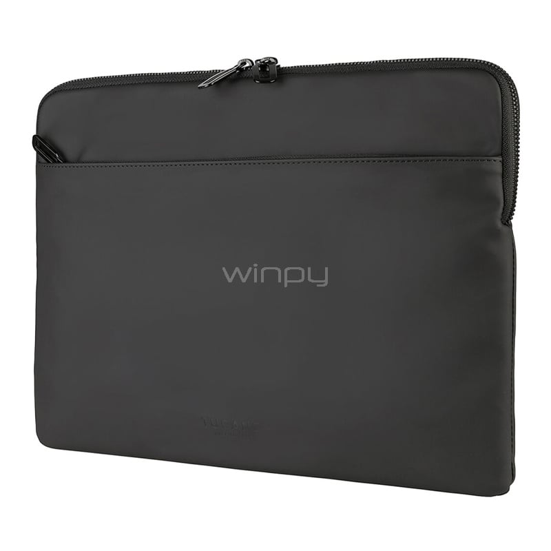 Funda Tucano Gommo para Notebooks de 14“ (Doble zipper, Negro)