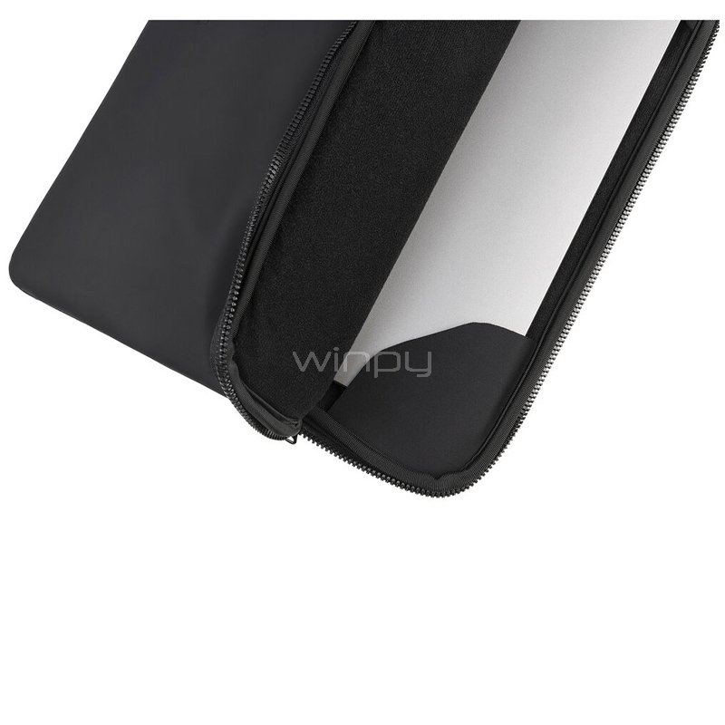 Funda Tucano Gommo para Notebooks de 14“ (Doble zipper, Negro)