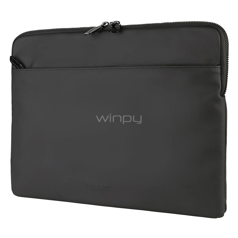 Funda Tucano Gommo para Notebooks de 14“ (Doble zipper, Negro)