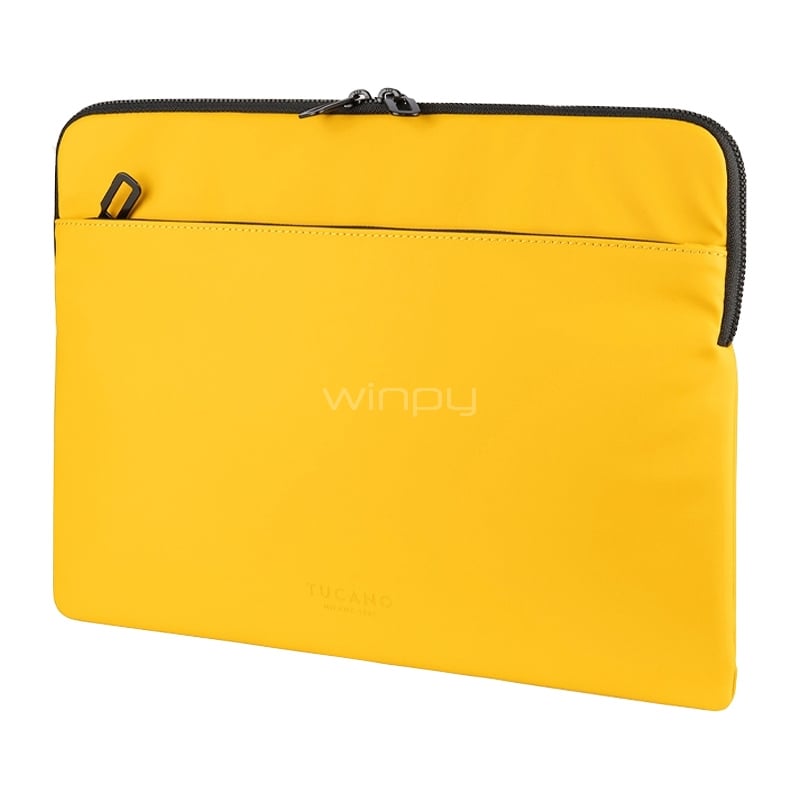 Funda Tucano Gommo para Notebooks de 14“ (Doble zipper, Yellow)