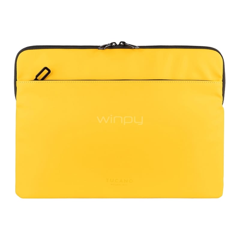Funda Tucano Gommo para Notebooks de 14“ (Doble zipper, Yellow)