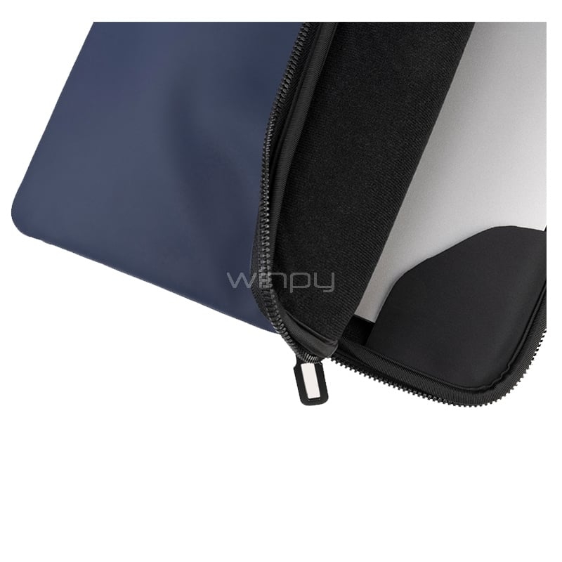 Funda Tucano Gommo para Notebooks de 15.6“ (Impermeable, Doble zipper, Azul)