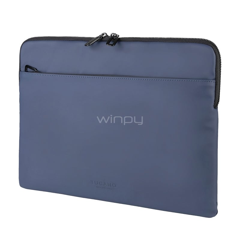 Funda Tucano Gommo para Notebooks de 15.6“ (Impermeable, Doble zipper, Azul)