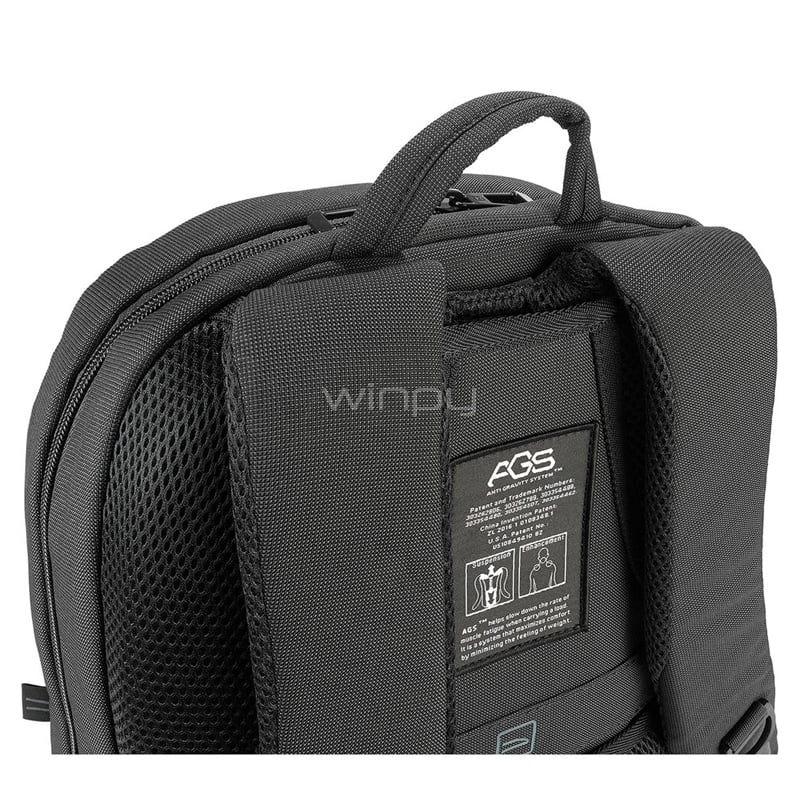 Mochila Tucano Binario Gravity para Notebooks de 15.6“ o 16“ (Correa AGS, Antracita)