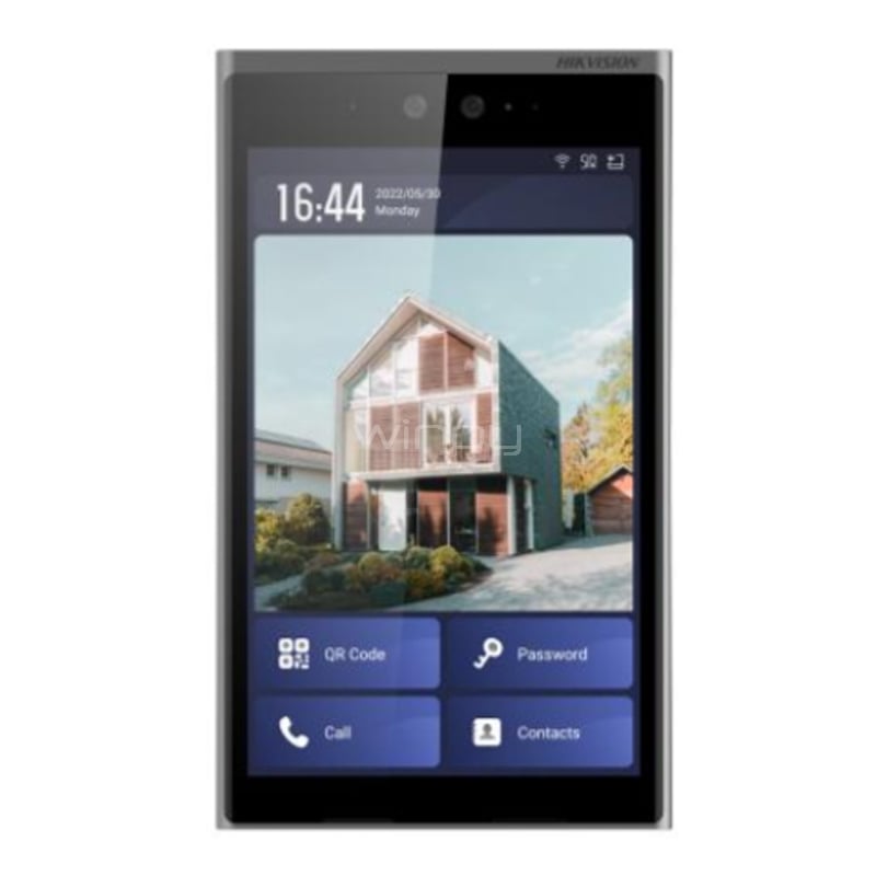 Videoportero IP Hikvision con Pantalla de 10.1“ (Reconocimiento Facial, 2MP, HD, Android 7.1)