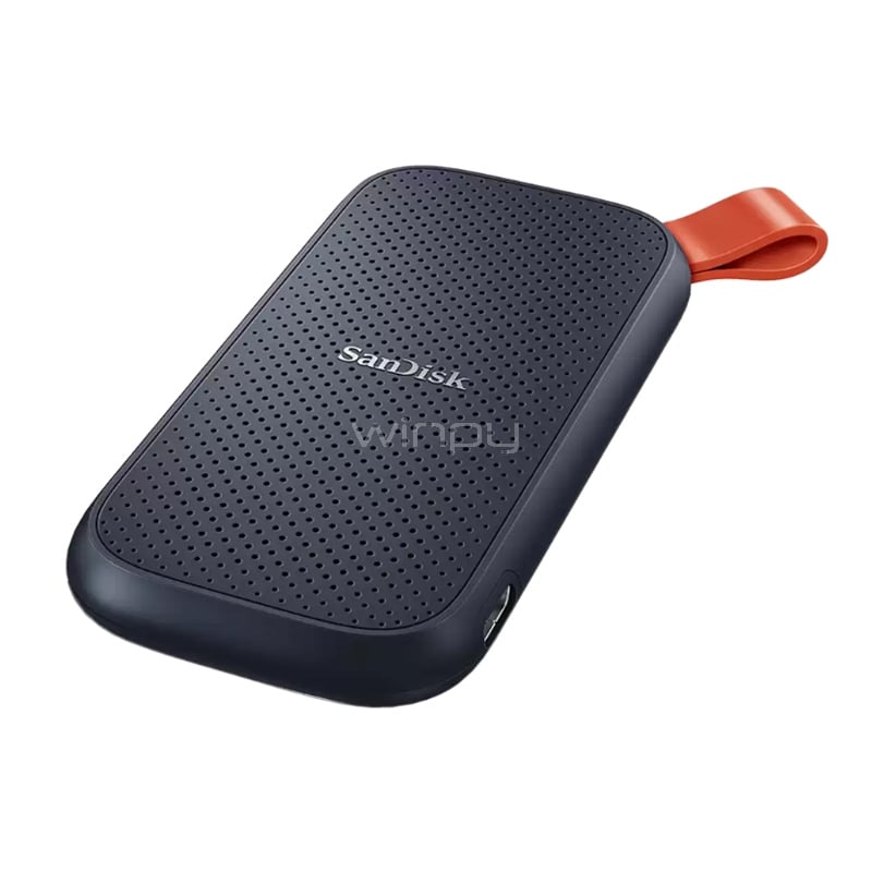Disco Externo SSD Sandisk de 2TB (USB-C, hasta 800 MB/s, Negro)