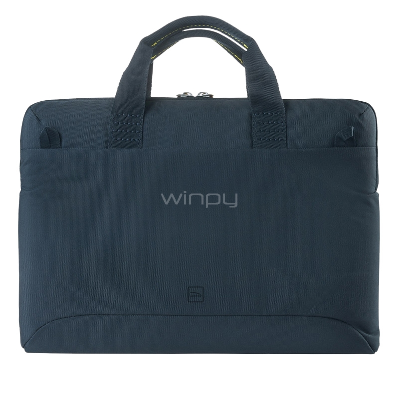 Bolso Tucano Smilza para Notebooks de 14“ (Interior Acolchado, Super Slim, Azul)