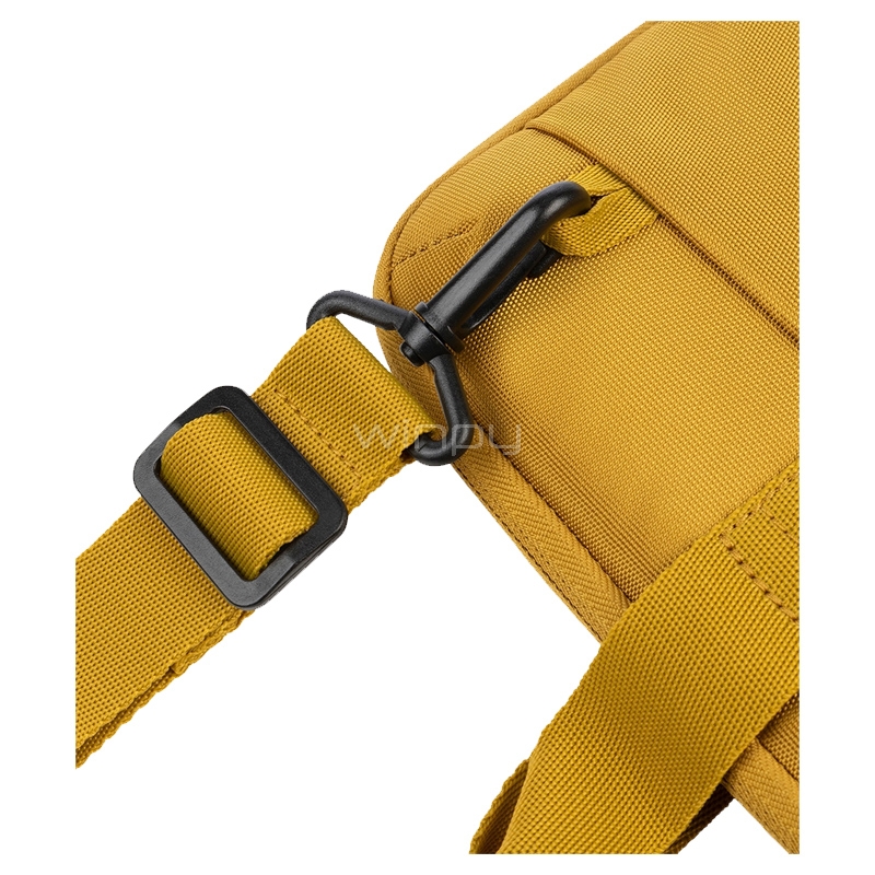 Bolso Tucano Smilza para Notebooks de 14“ (Interior Acolchado, Super Slim, Amarillo)