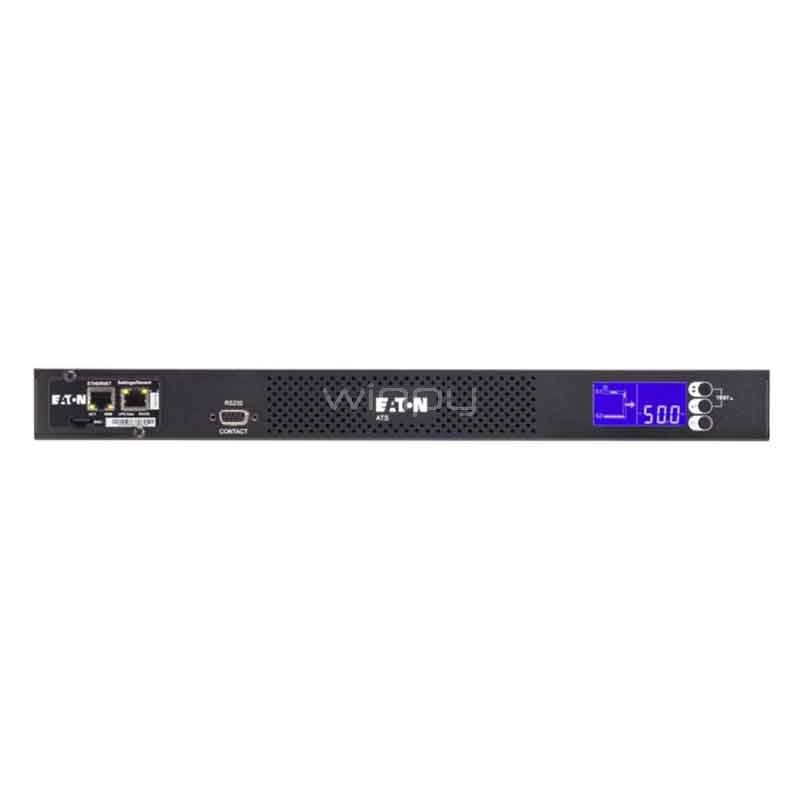 PDU Eaton EATS16N Monofásico de 3.84 kW (1 salida C19, 8salidas C13, Rack 1U)