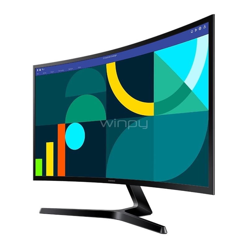 Monitor Samsung S36GD de 27“ Curvo (VA, Full HD, 100Hz, HDMI, Vesa)