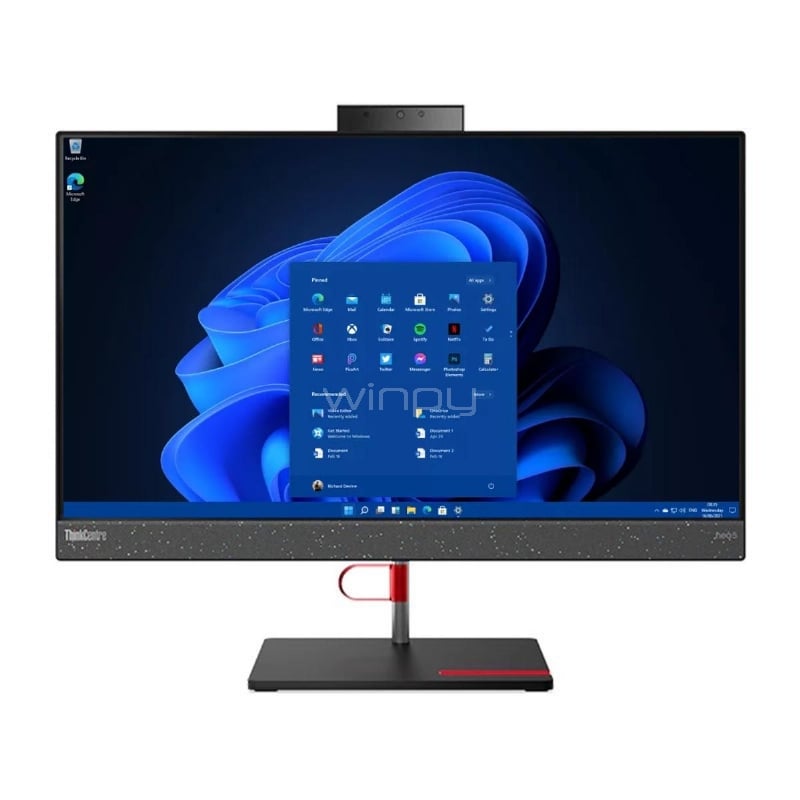 All in One Lenovo ThinkCentre Neo 50a de 23.8“ (i7-12700H , 16GB RAM, 512GB SSD, Win11 Pro)