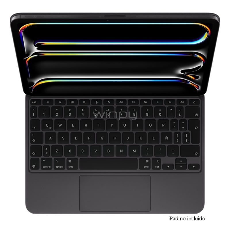 Apple Magic Keyboard para iPad Pro de 11“ M4 (Español LA, Negro)
