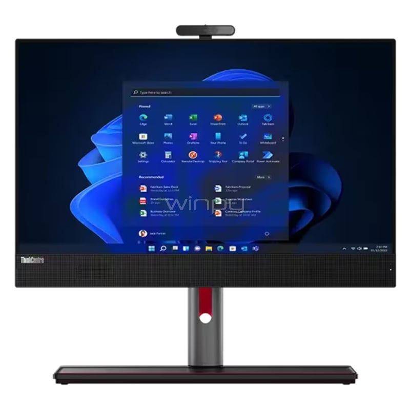 All in One Lenovo ThinkCentre M90a de 24“ (i7-12700, 8GB RAM, 256GB SSD, Win11 Pro)