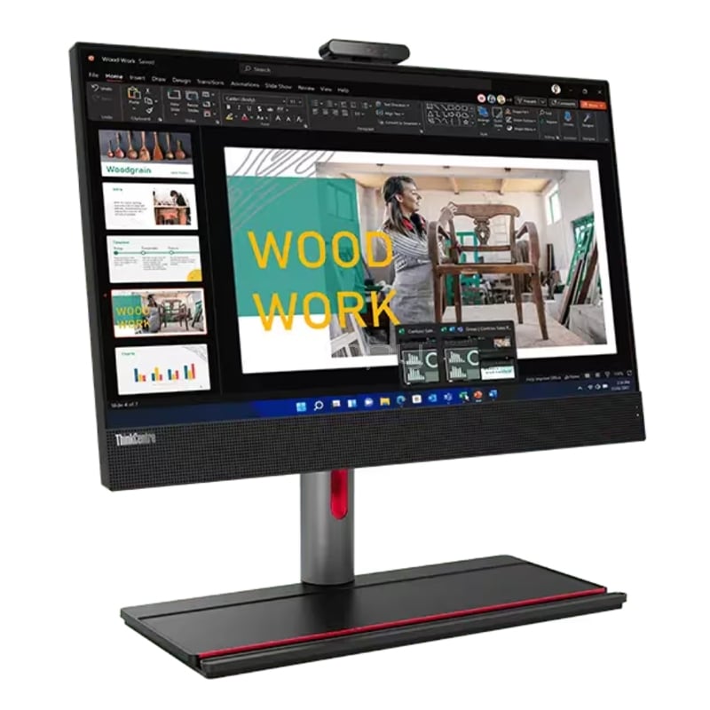 All in One Lenovo ThinkCentre M90a de 24“ (i7-12700, 8GB RAM, 256GB SSD, Win11 Pro)