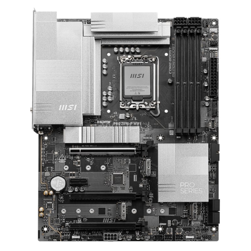Placa Madre MSI PRO Z890-P WIFI (LGA1851, DDR5 9200/4800MHz, M.2 x4, ATX)