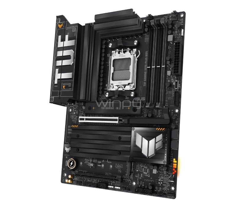 Placa Madre ASUS TUF GAMING X870-PLUS WIFI (AM5, DDR5 8000+MHz, M.2 x4, ATX)
