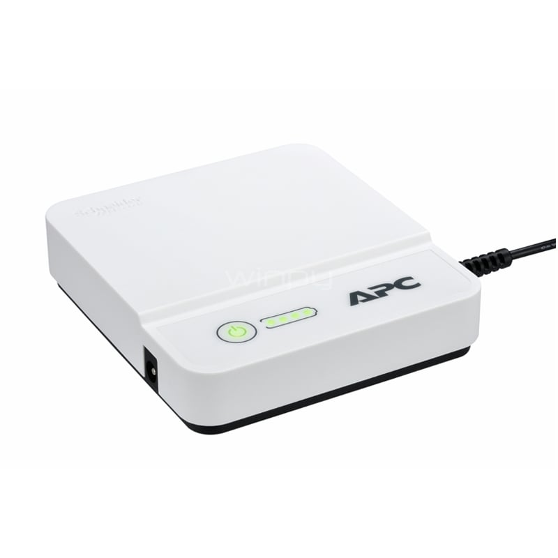 Mini Back-UPS Connect de APC (12V/36W, Modens/Routers, Iones de litio)