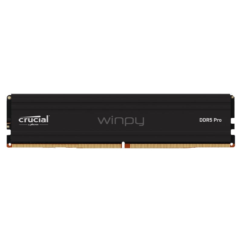 Memoria RAM Crucial Pro de 16GB (DDR5, 5600MHz, CL46, DIMM)