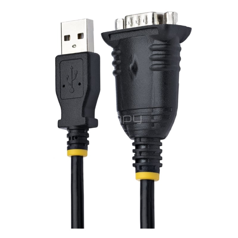 Cable USB-A a Serial RS232 StarTech (USB 2.0, DB-9, 90cm)