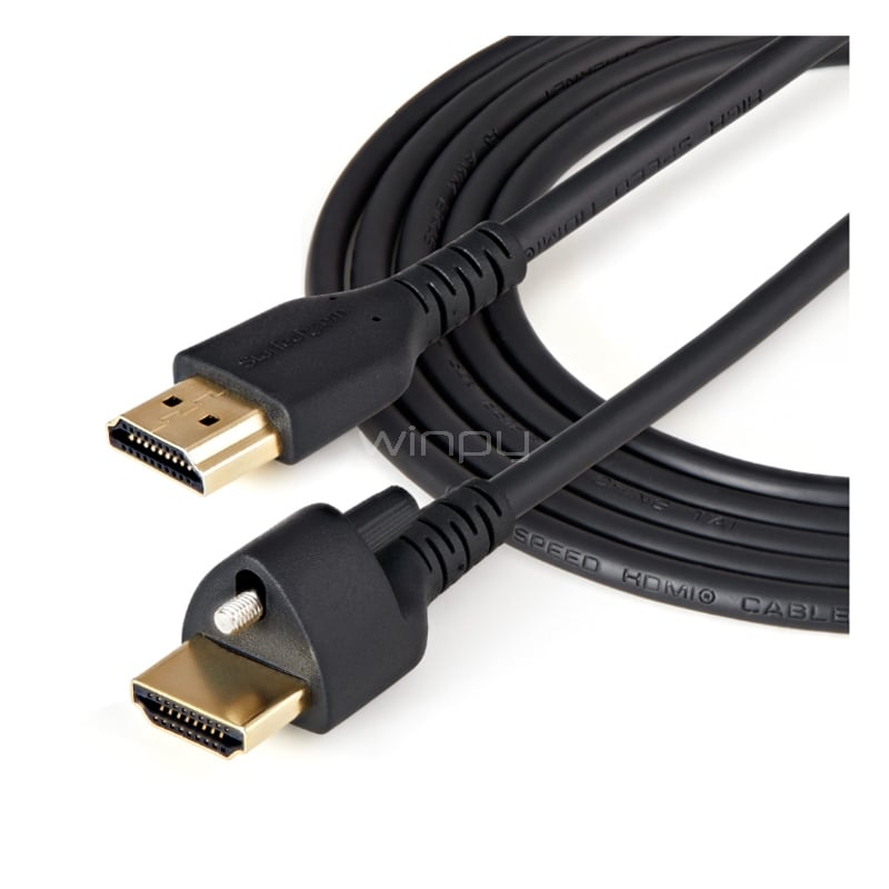 Cable HDMI StarTech de 1 metro (4k, 60Hz, HDR, 18Gbps, Ethernet)