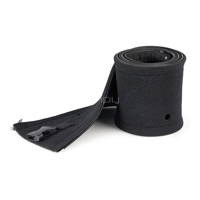 Manga Organizadora de Cables StarTech de 1m (Neopreno, Flexible, Negro)