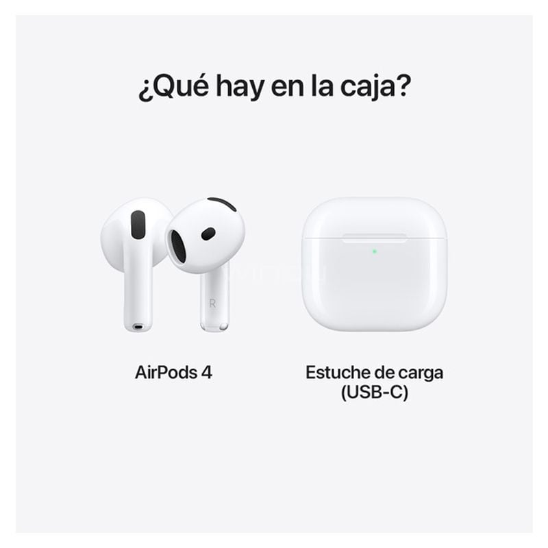 Apple AirPods de 4ta generación - MXP93AM/A - Winpy.cl