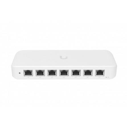 Switch Ubiquiti USW-Ultra-210W de 8 Puertos (Gigabit, 16Gbps, PoE+, 16W)