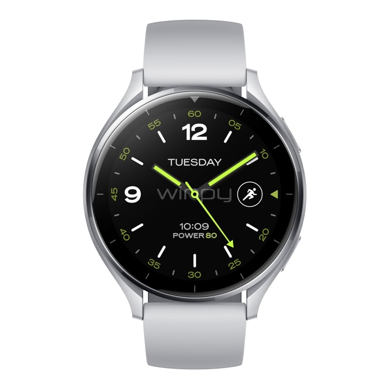 Smartwatch Xiaomi Watch 2 de 1.4“ (AMOLED, Bluetooth, Plateado)