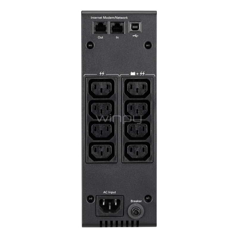 UPS EATON 5S1500i Interactiva (1.5kVA/ 900W, 230V, 4 salidas C13)