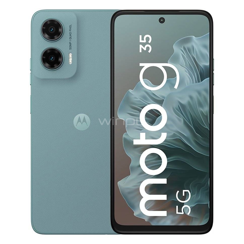 Celular Motorola G35 de 6.72“ (OctaCore, 4GB RAM, 128GB Internos, Grey)