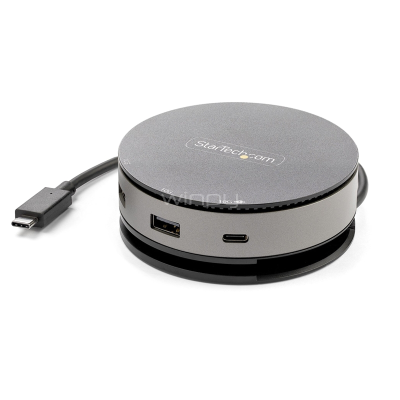 Estación de Acoplamiento StarTech USB-C (USB 3.2 10Gbps, DisplayPort, HDMI, VGA, Ethernet, PD 75W)
