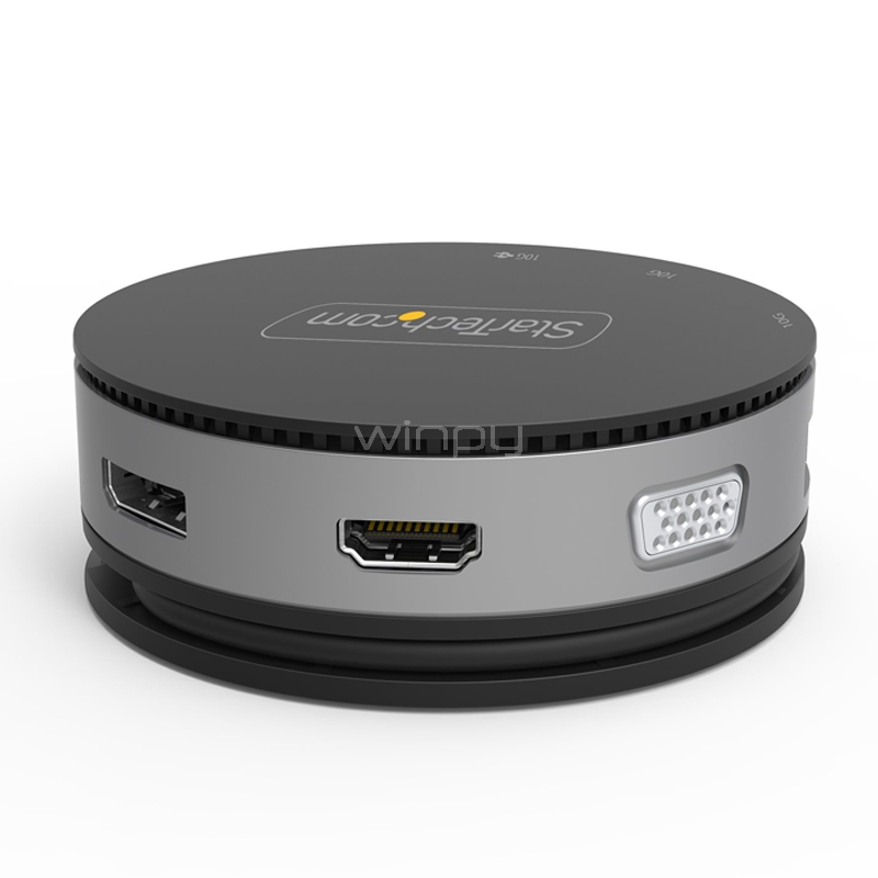 Estación de Acoplamiento StarTech USB-C (USB 3.2 10Gbps, DisplayPort, HDMI, VGA, Ethernet, PD 75W)