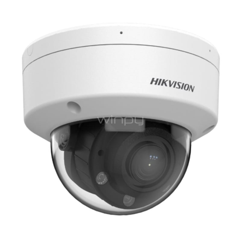 Cámara Domo Hikvision de Red (Dual Light MD 2.0, CMOS 6 MP, H.265+, IP67, IK08)