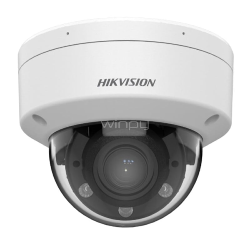 Cámara Domo Hikvision de Red (Dual Light MD 2.0, CMOS 6 MP, H.265+, IP67, IK08)