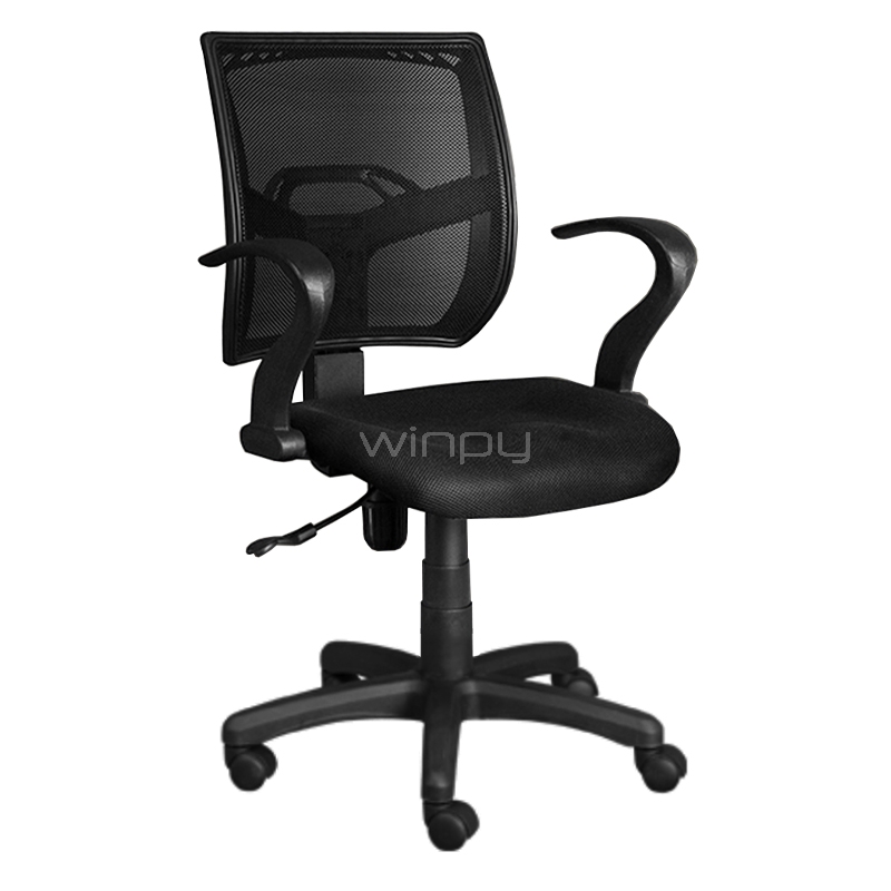 Silla de Oficina Xtech Stuttgart (Hasta 100 kg, Malla Transpirable, Negro)