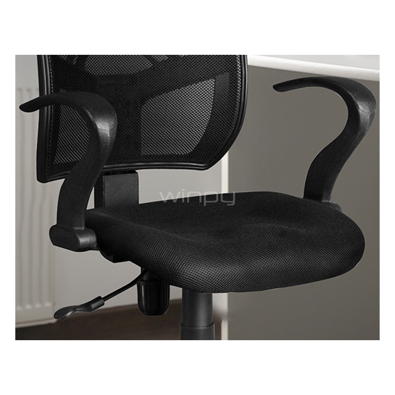 Silla de Oficina Xtech Stuttgart (Hasta 100 kg, Malla Transpirable, Negro)