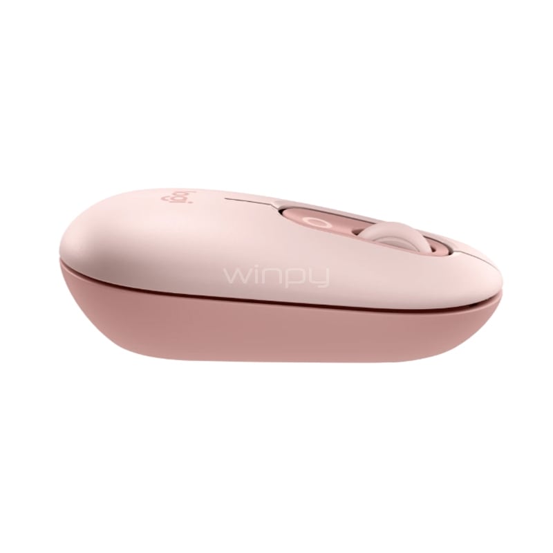 Kit Teclado + Mouse Logitech POP Icon (Bluetooth, Español, Rosado)