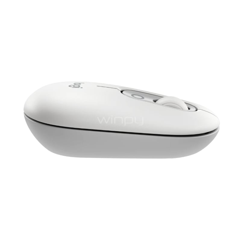 Kit Teclado + Mouse Logitech POP Icon (Bluetooth, Español, Blanco/ Naranja)