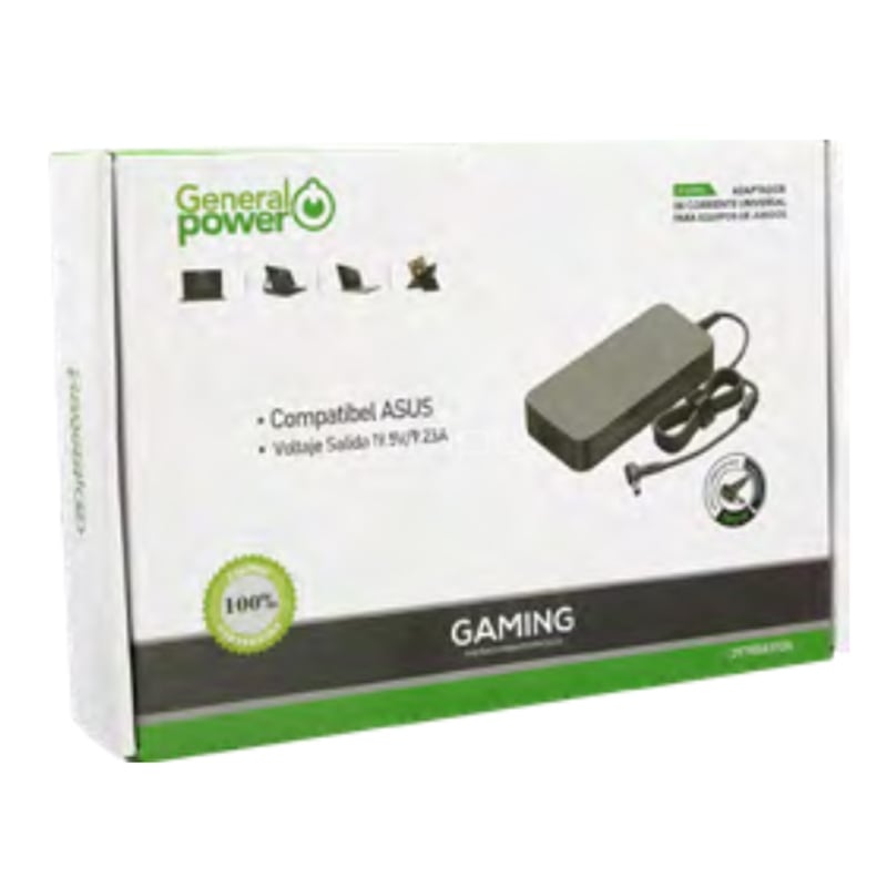 Cargador General Power para Notebook Gamer Asus (19.5V/9.23A)