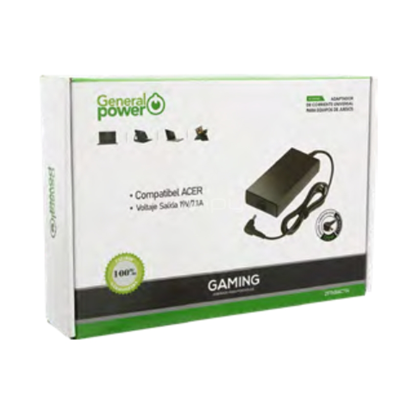 Cargador General Power para Notebook Gamer Lenovo (20V/6.75A)