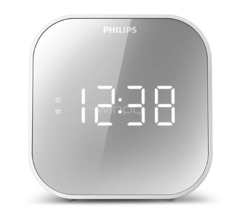 Reloj Despertador Philips TAR4406/37 (Pantalla LED, AM/FM, Alarma Dual)