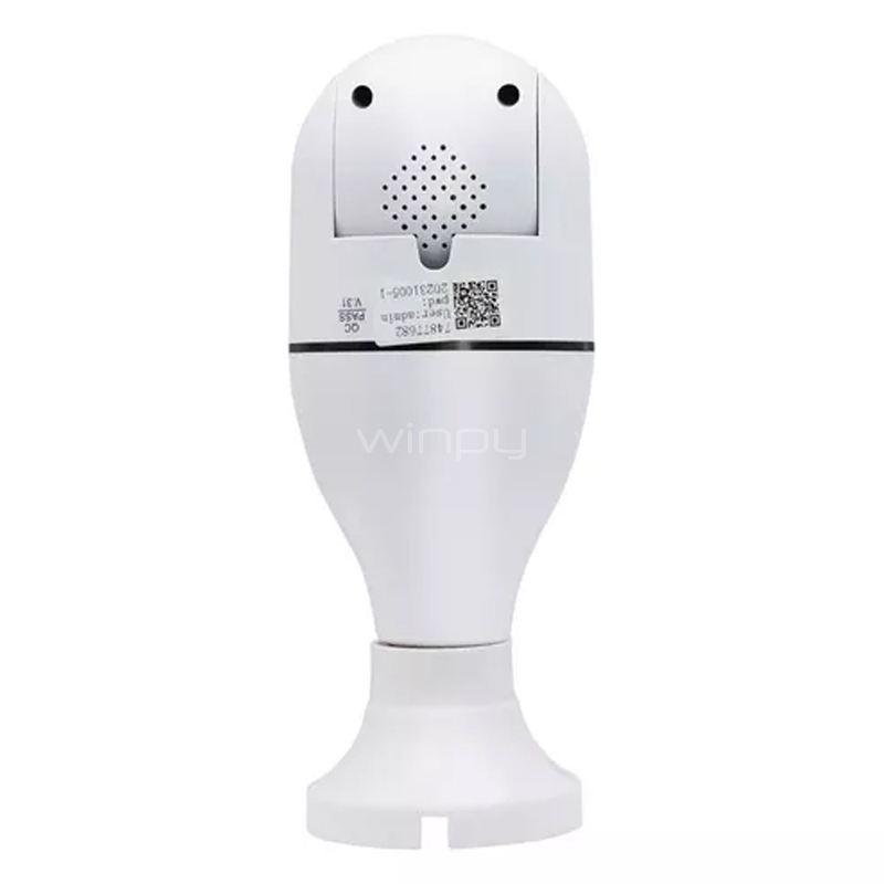 Cámara Wi-Fi Philco Tipo Ampolleta (Soquete E27, 2.0MP, H.265/20FPS, Ranura Micro SD)