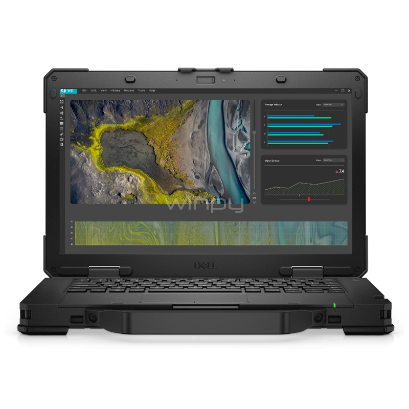 Notebook Dell Latitude 5430 Rugged de 14“ Táctil (Ultra 7 165U, RTX 500, 32GB RAM, 1TB SSD, Win11 Pro)