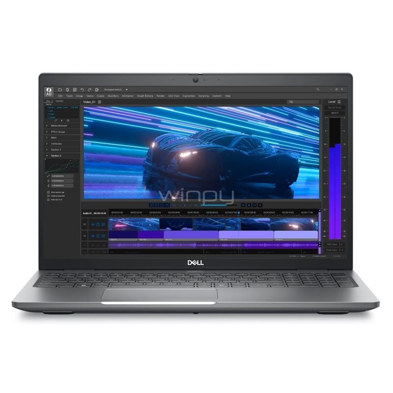 Mobile WorkStation Dell Precision 3591 de 15.6“ (Ultra 7 155H, RTX 500, 16GB DDR5, 1TB SSD, Win11 Pro)