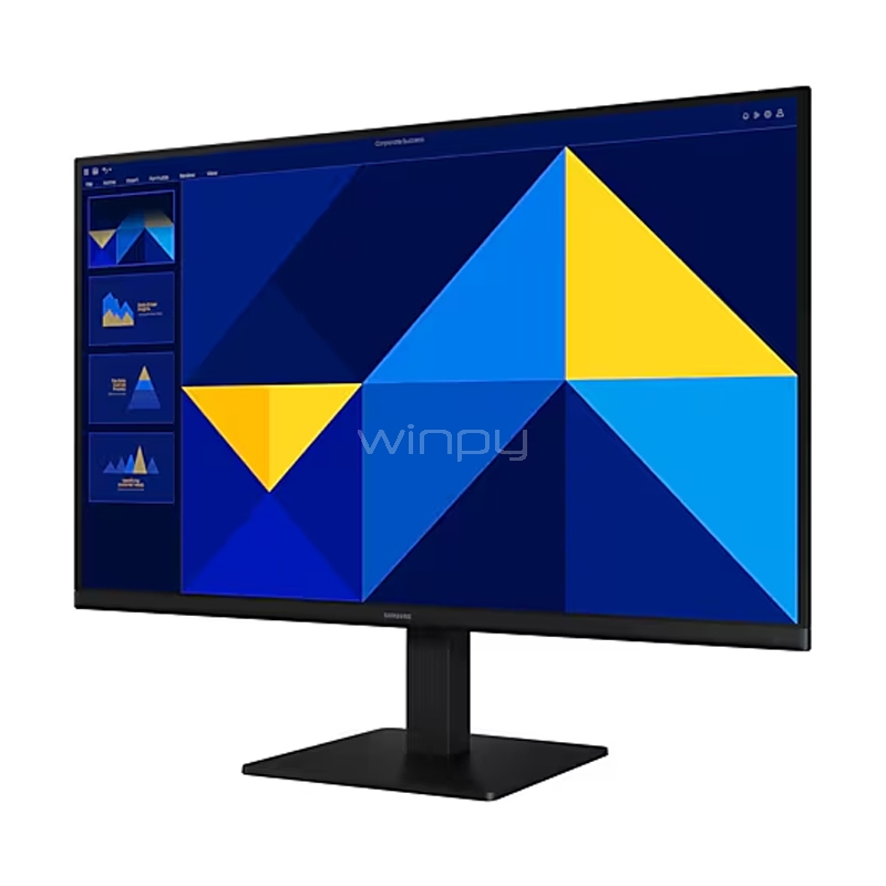 Monitor Samsung Essential S30GD de 27“ (IPS, 100Hz, Full HD, HDMI+VGA, Vesa)