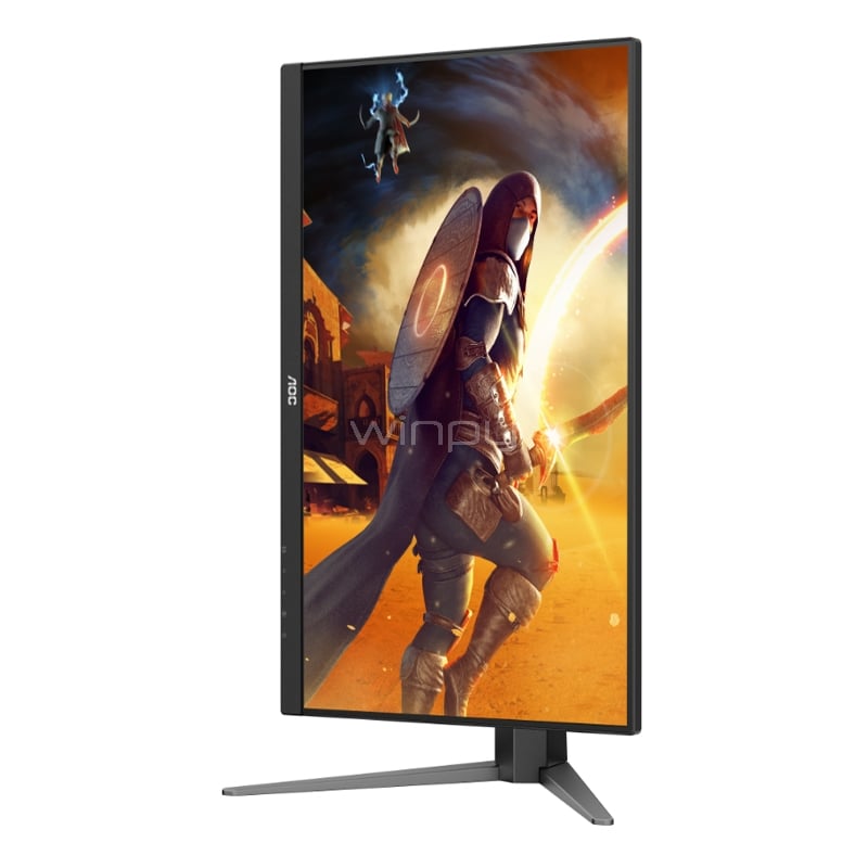 Monitor Gamer AOC 27G4 de 27“ (IPS, Full HD, 180Hz, 1 ms, HDMI, HDR10, G-Sync, Vesa)