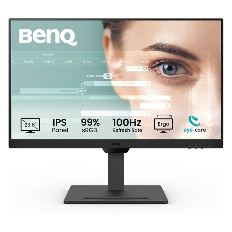 Monitor BenQ GW2490T de 23.8“ (IPS, Full HD, 100Hz, D-Port+HDMI, Vesa)
